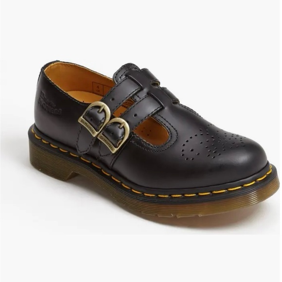 Dr. Martens 8065 Smooth Leather Mary Janes - Picture 1 of 4